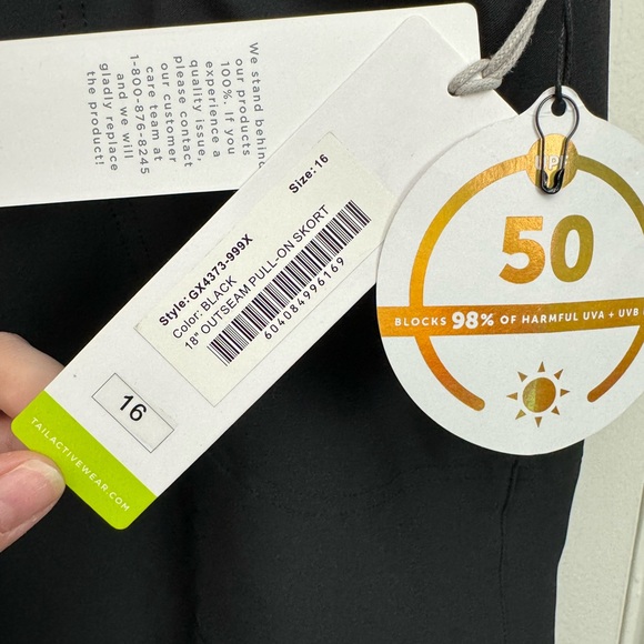 Tail Pull-on activewear skirt size 16 - Picture 2 of 8